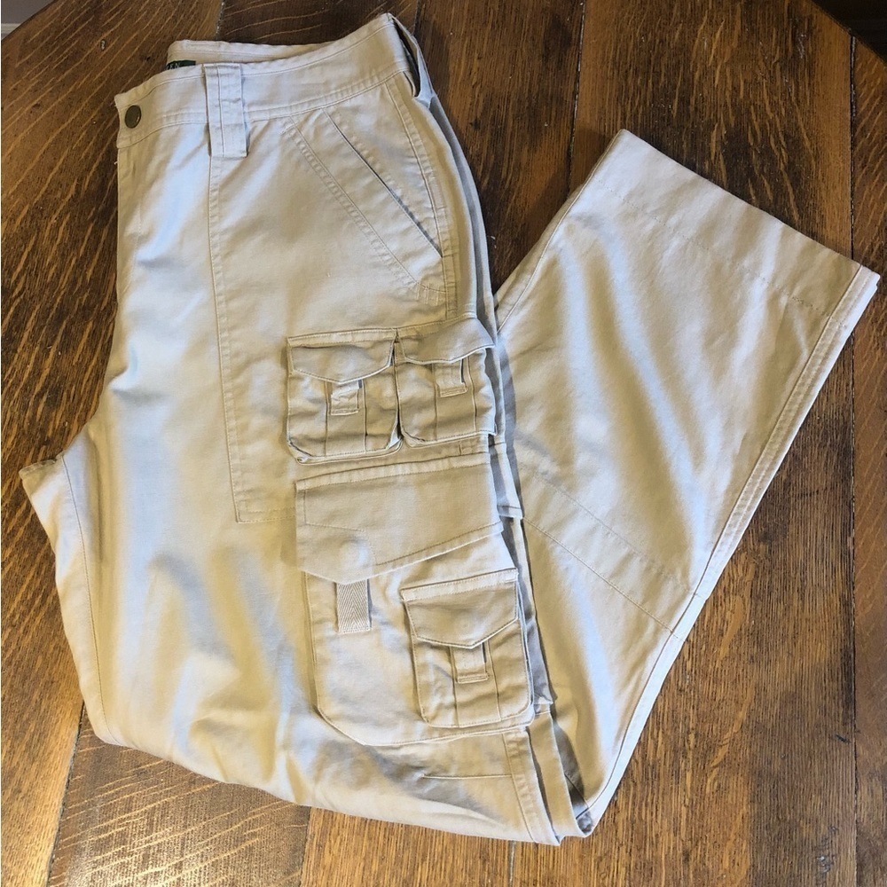 Ralph Lauren cream cargo pants